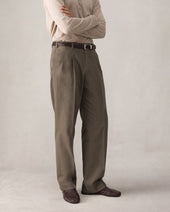 Double Pleated Trouser Canvas