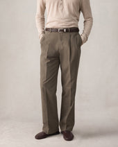 Double Pleated Trouser Canvas