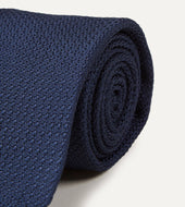 Large Knot Grenadine Tipped Tie