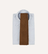 Pure Cashmere Solid Tipped Tie