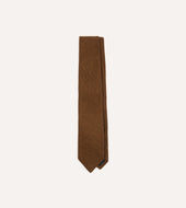 Pure Cashmere Solid Tipped Tie