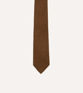 Pure Cashmere Solid Tipped Tie