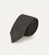Pure Cashmere Solid Hand Rolled Tie