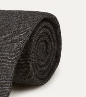 Pure Cashmere Solid Hand Rolled Tie
