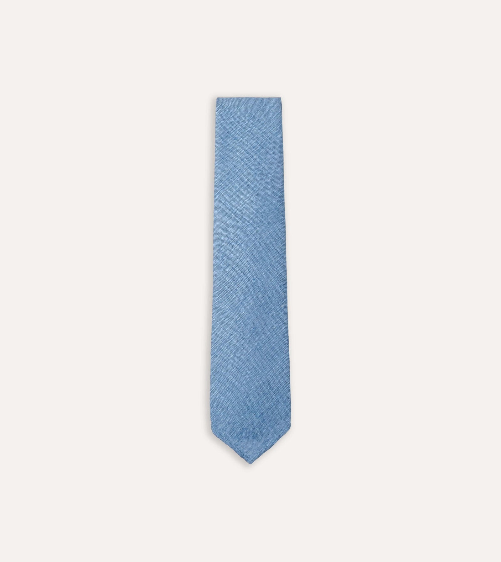 Tussah Hand Rolled Silk Tie