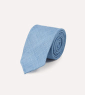 Tussah Hand Rolled Silk Tie