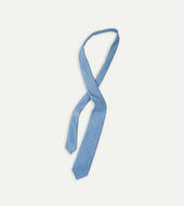 Tussah Hand Rolled Silk Tie