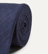 Tussah Hand Rolled Silk Tie