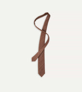Tussah Hand Rolled Silk Tie