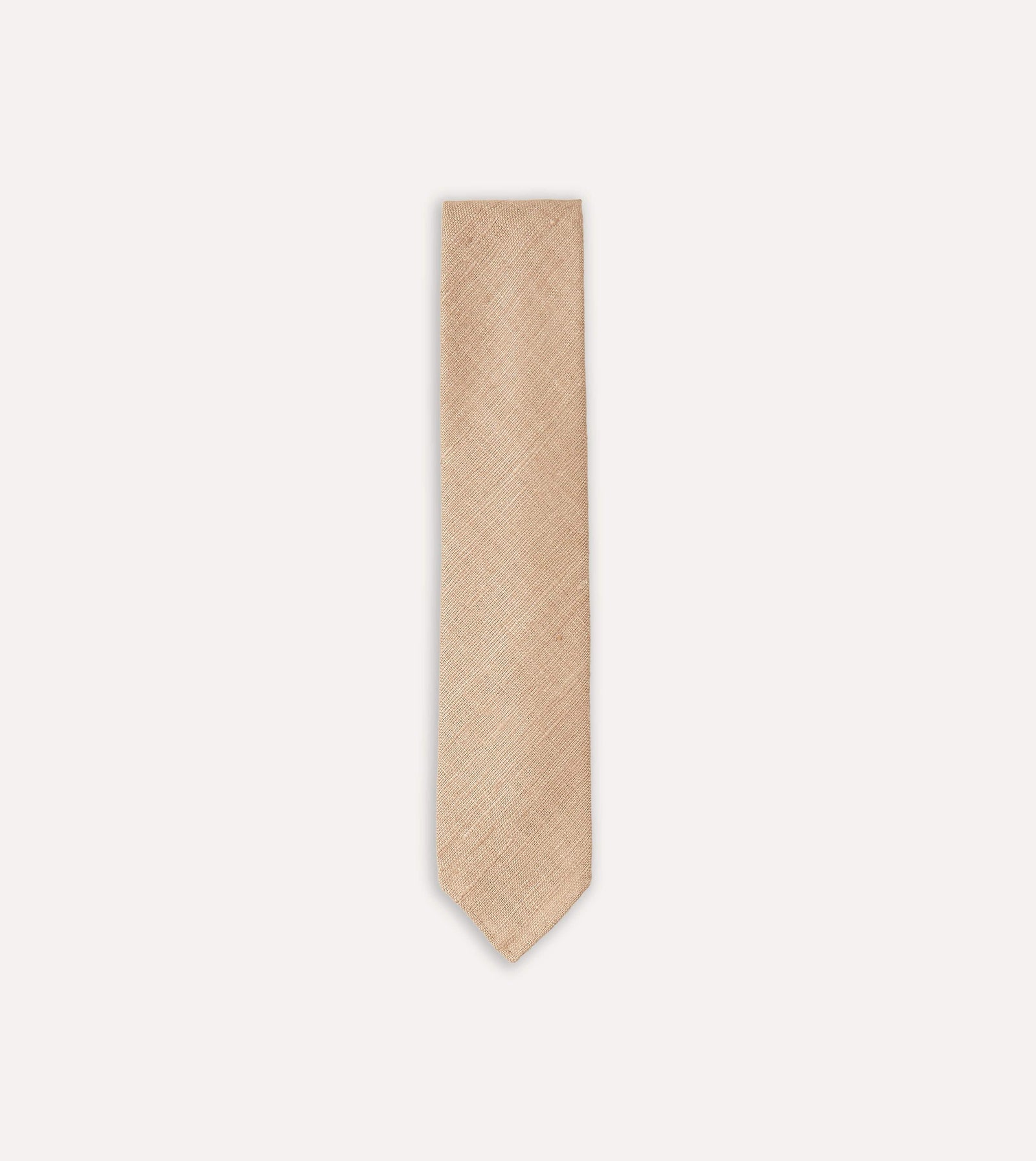 Tussah Hand Rolled Silk Tie
