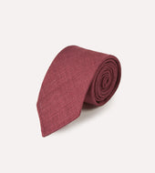 Tussah Hand Rolled Silk Tie