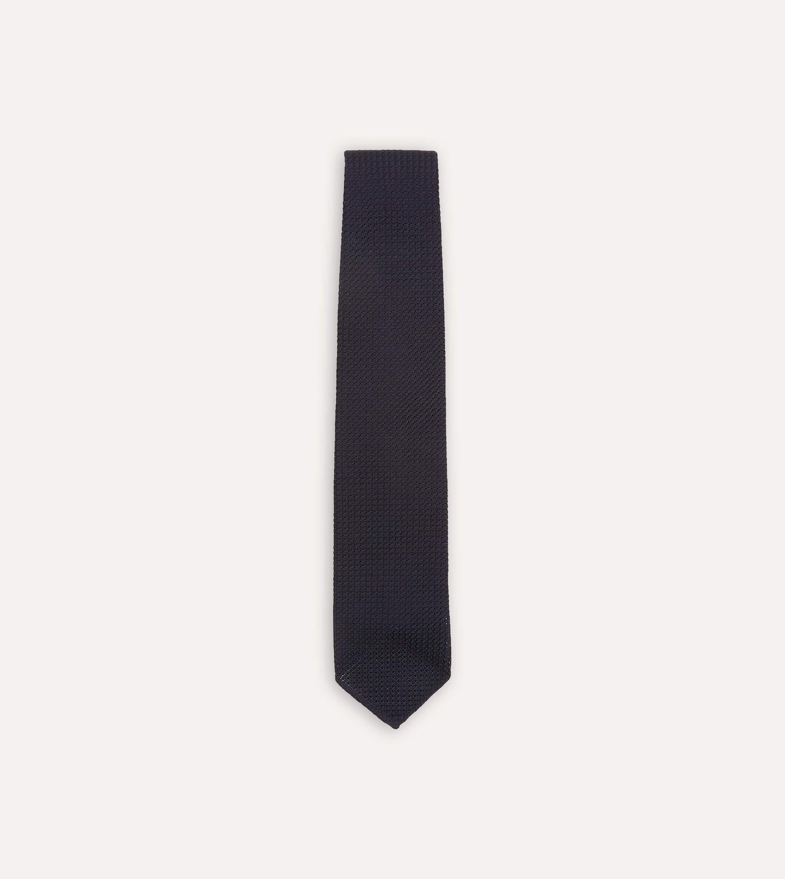 Hand Rolled Large Knot Grenadine Tie