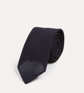 Hand Rolled Large Knot Grenadine Tie