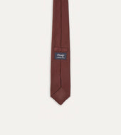 Hand Rolled Large Knot Grenadine Tie