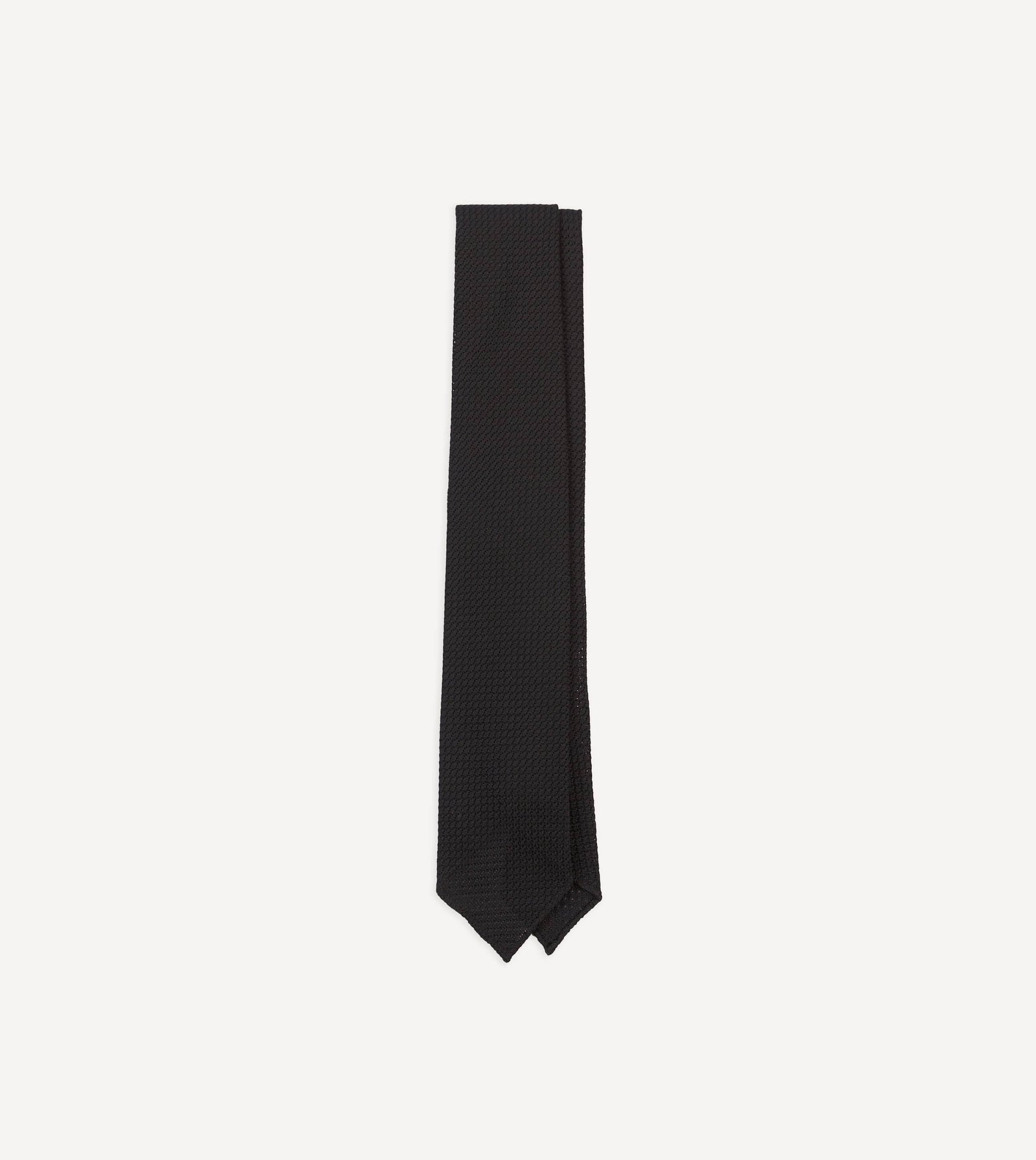 Hand Rolled Large Knot Grenadine Tie