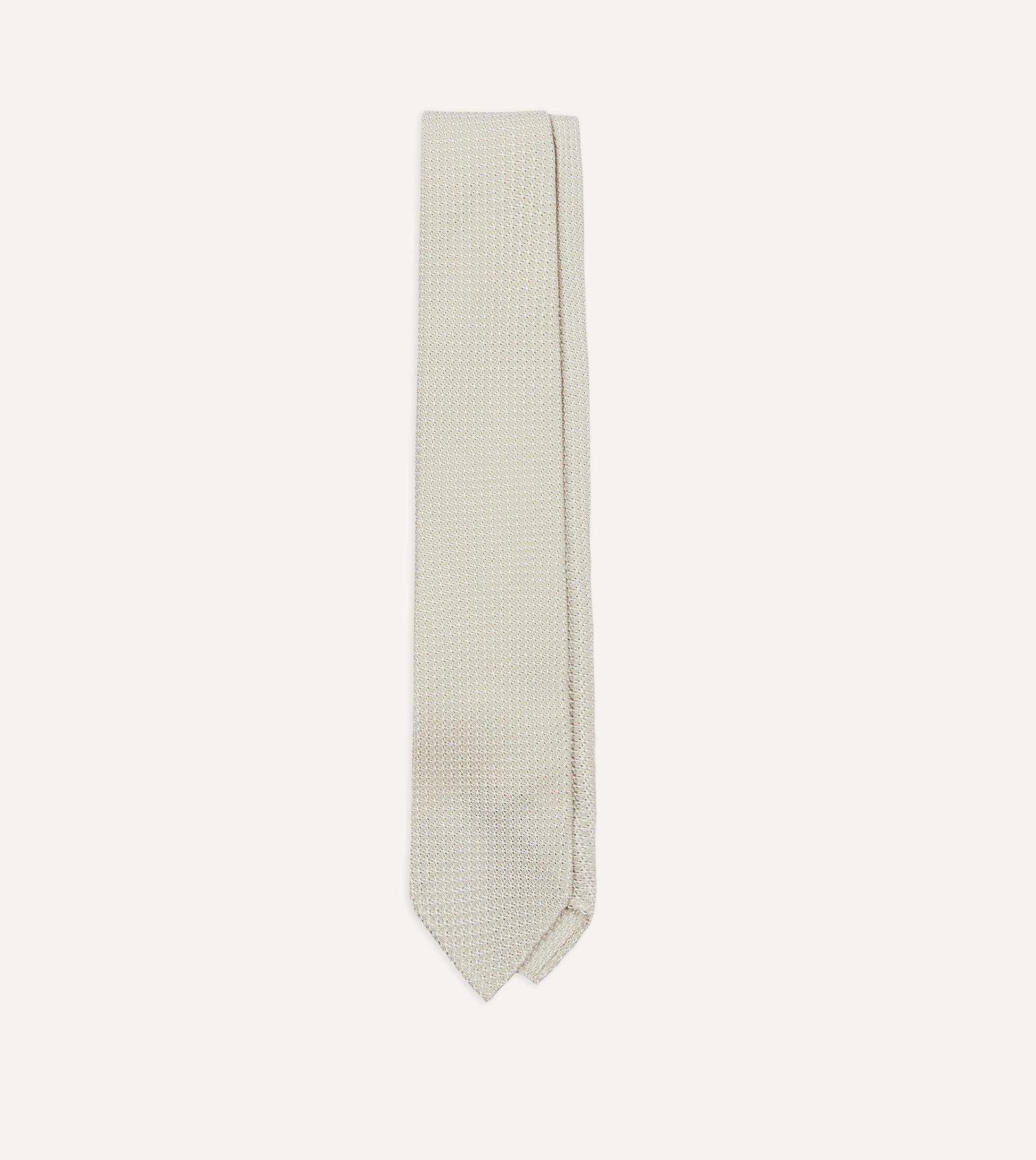 Hand Rolled Large Knot Grenadine Tie