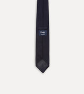 Fine Woven Grenadine Silk Hand Rolled Tie