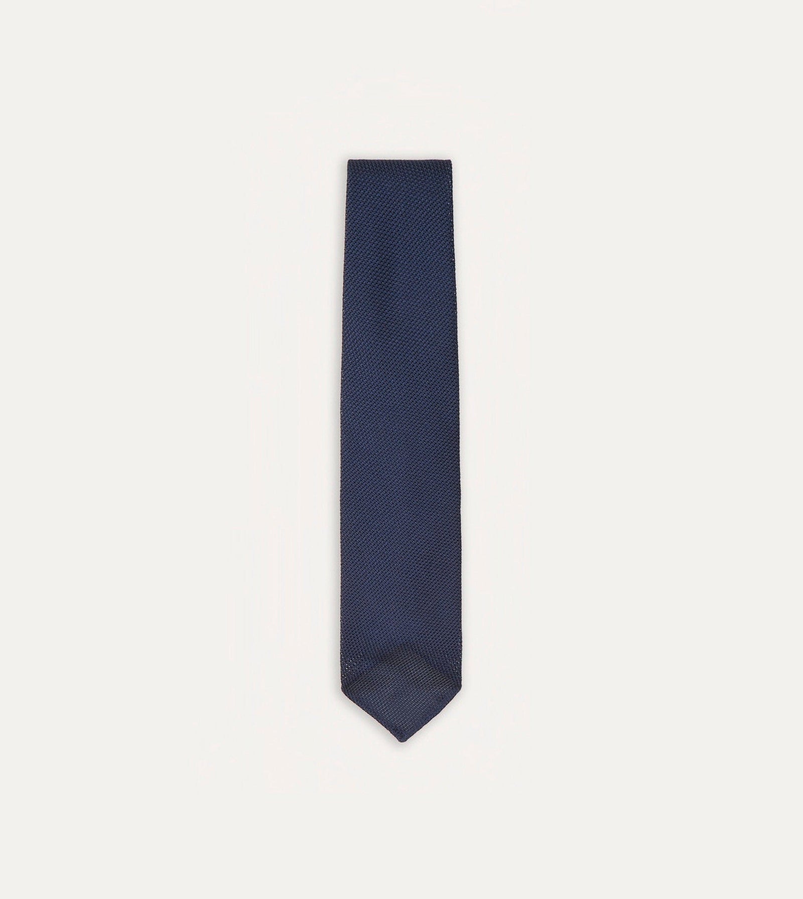 Fine Woven Grenadine Silk Hand Rolled Tie