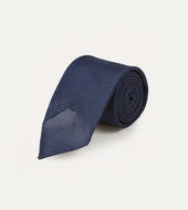 Fine Woven Grenadine Silk Hand Rolled Tie