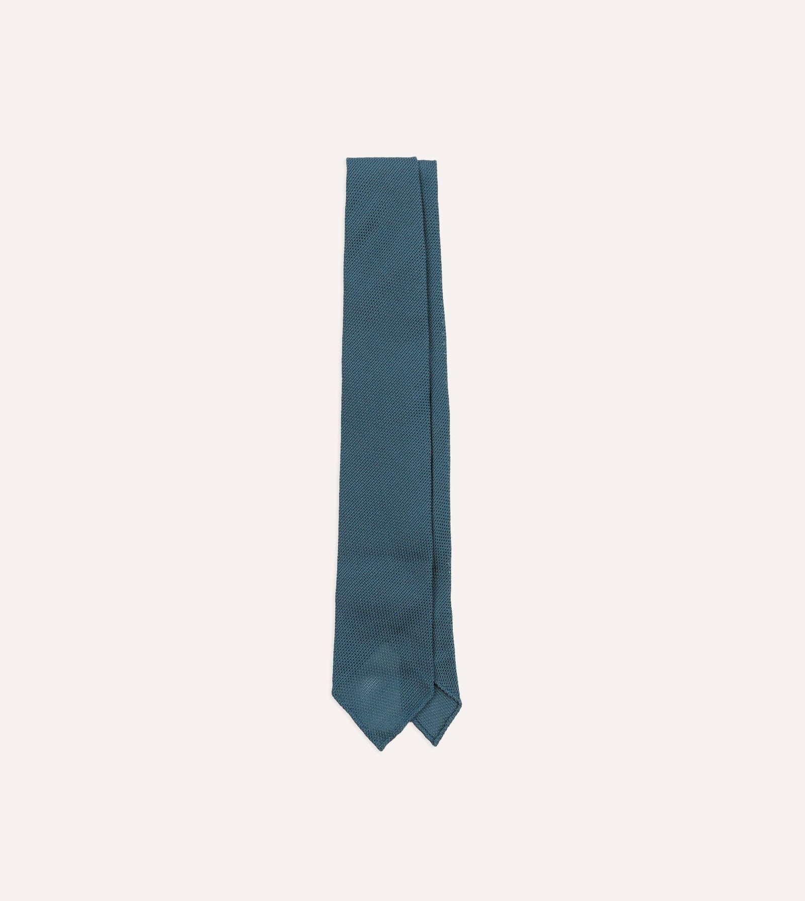 Fine Woven Grenadine Silk Hand Rolled Tie