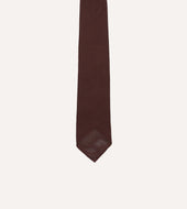 Fine Woven Grenadine Silk Hand Rolled Tie