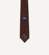Fine Woven Grenadine Silk Hand Rolled Tie
