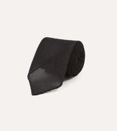 Fine Woven Grenadine Silk Hand Rolled Tie