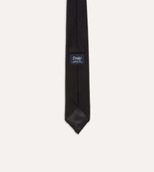 Fine Woven Grenadine Silk Hand Rolled Tie