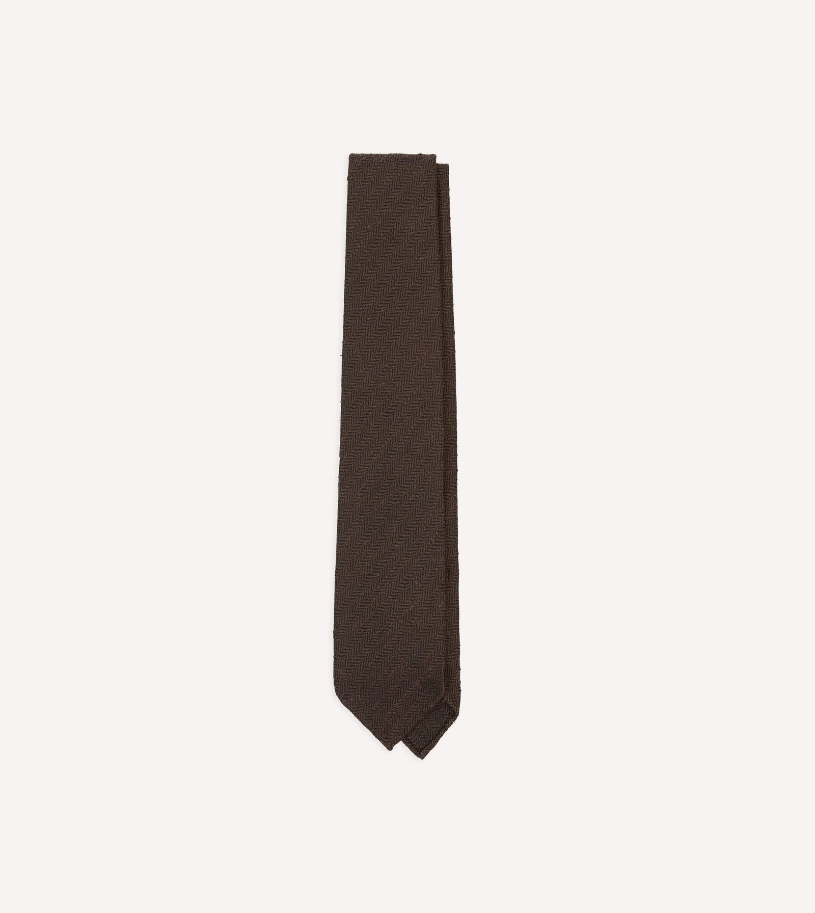 Shantung Silk Hand Rolled Tie