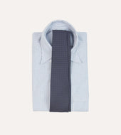 Micro Polka Dot Silk Self Tipped Tie