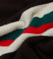 Red And Green Stripe Geelongora Tubular Scarf
