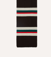 Red And Green Stripe Geelongora Tubular Scarf