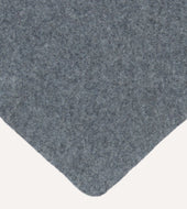Grey Lambswool Triangle Neck Scarf