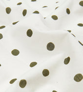 And Green Polka Dot Print Bandana