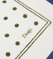 And Green Polka Dot Print Bandana