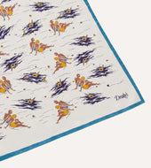 Bathers Print Silk Bandana