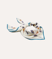 Bathers Print Silk Bandana