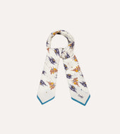 Bathers Print Silk Bandana