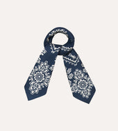 Traditional Print Silk Bandana
