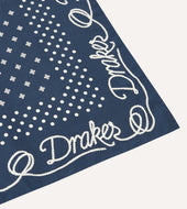 Rope Border Print Silk Bandana
