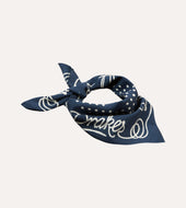 Rope Border Print Silk Bandana