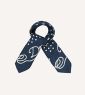 Rope Border Print Silk Bandana