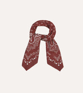 Trad Paisley Print Cotton Bandana