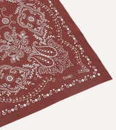 Trad Paisley Print Cotton Bandana