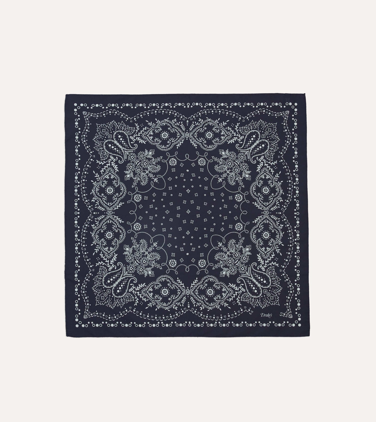 Trad Paisley Print Cotton Bandana