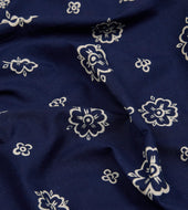 Flower Print Cotton Bandana