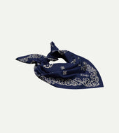 Flower Print Cotton Bandana
