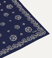 Flower Print Cotton Bandana