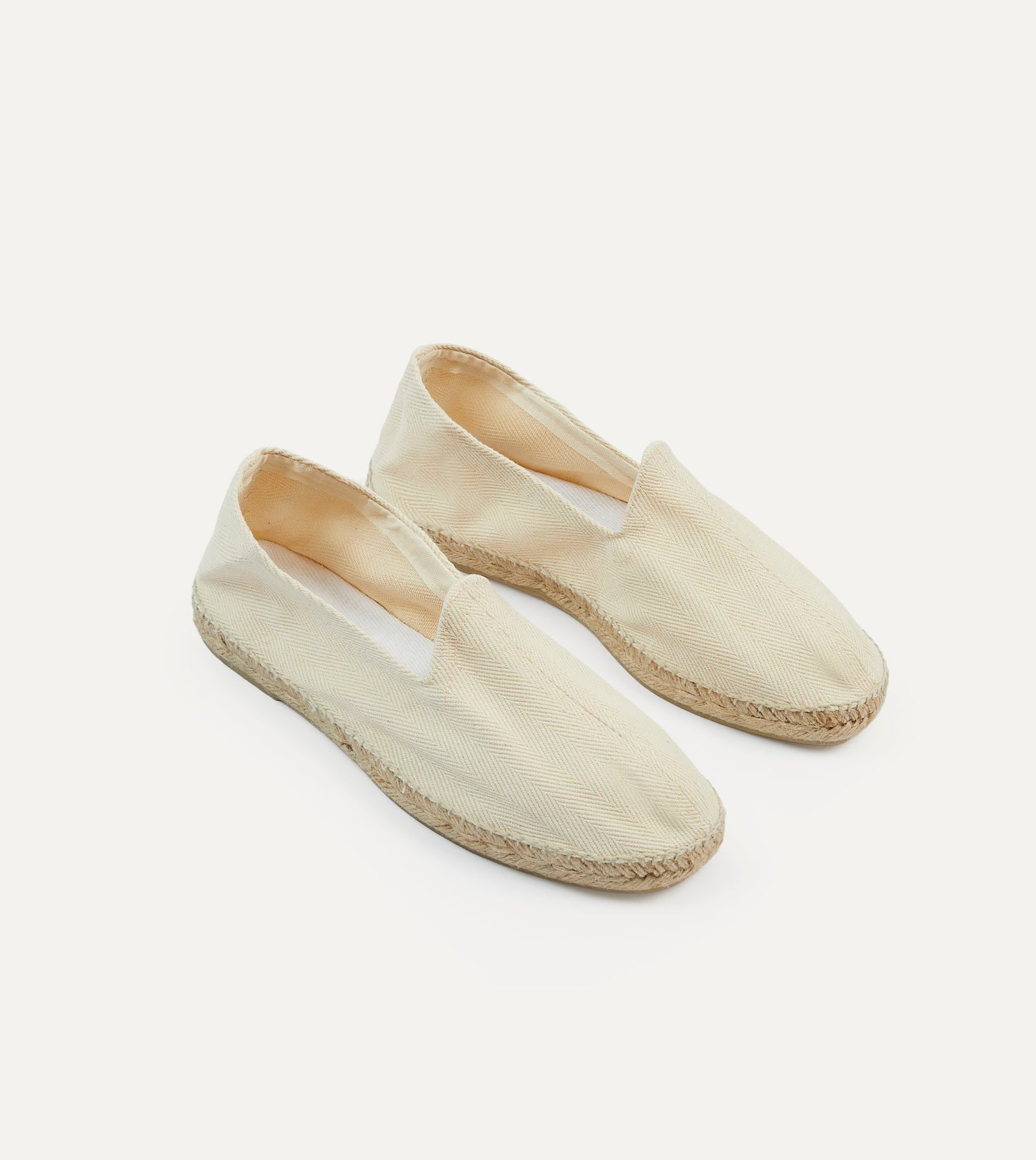 Herringbone Cotton Espadrilles
