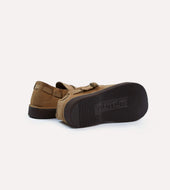 Aurora For Drake S Middle English Light Brown Roughout Leather Shoe